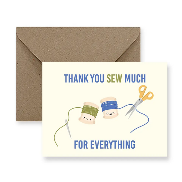 Thank You Sew Much Card