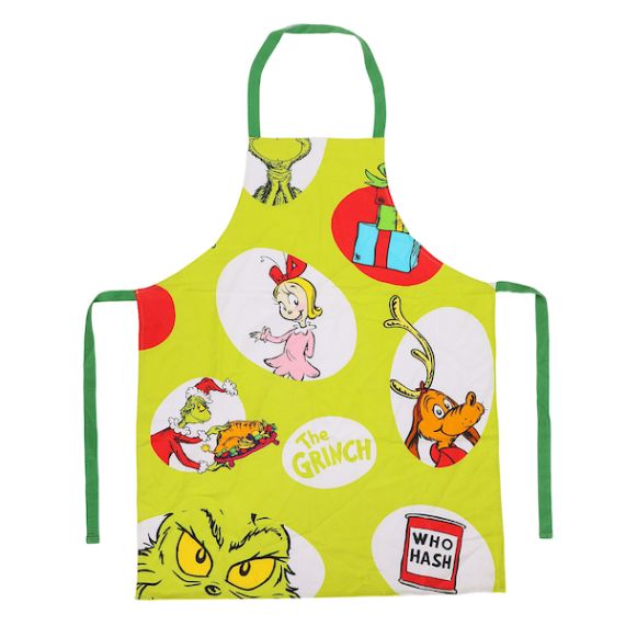 The Grinch Apron Collage