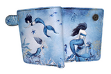 Small Zipper Wallet Ocean Mermaids
