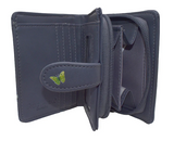 Small Zipper Wallet Kitten Garden Grey