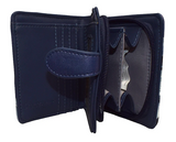 Small Zipper Wallet Medieval Dragons Navy