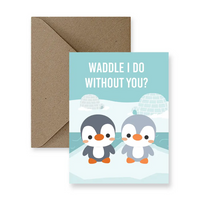 Waddle I Do Card