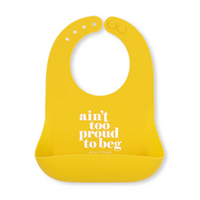 Wonder Bib Ain't Too Proud To Beg