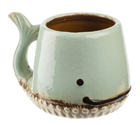 Whale Mug Aqua