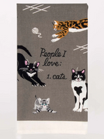 Dish Towel People I Love: Cats