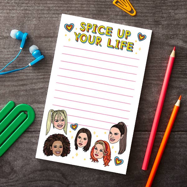 Notepad Spice Up Your Life