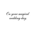 Wedding Card Royal Wedding