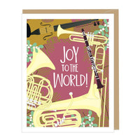 Holiday Musical Instruments Christmas Card