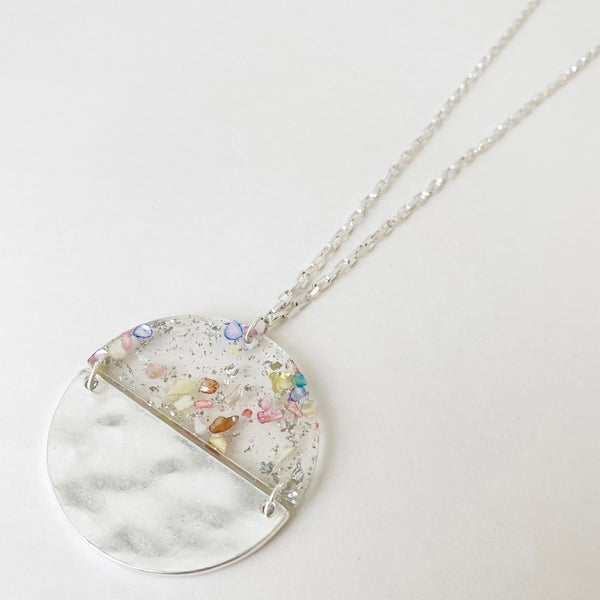 Horizon Necklace Silver