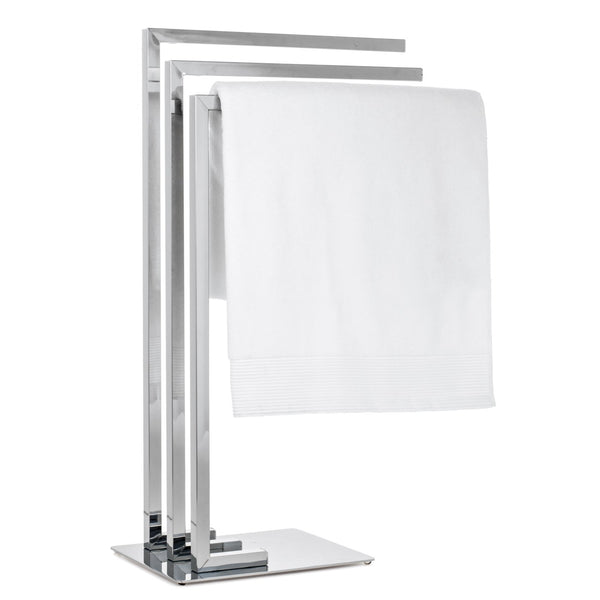 Metro Chrome Towel Stand