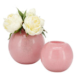 Shimmer Ball Vase Pink Small
