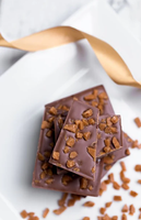 Milk Chocolate Toffee Coffee Bark