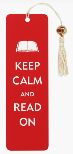 Beaded Bookmark Keep Calm and Read On