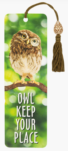Beaded Bookmark Owl Keep Your Place