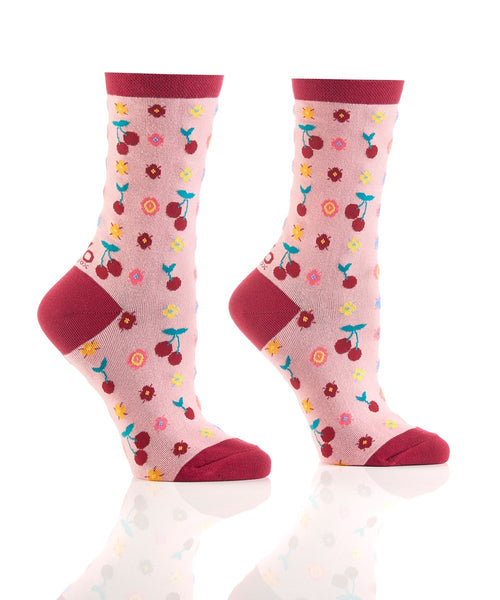 Yo Sox Women's Sweet Cherries Socks