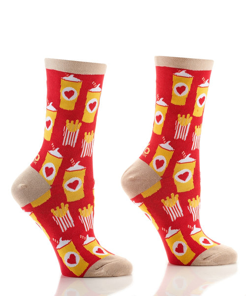 Yo Sox Women's Shakes & Fries Socks