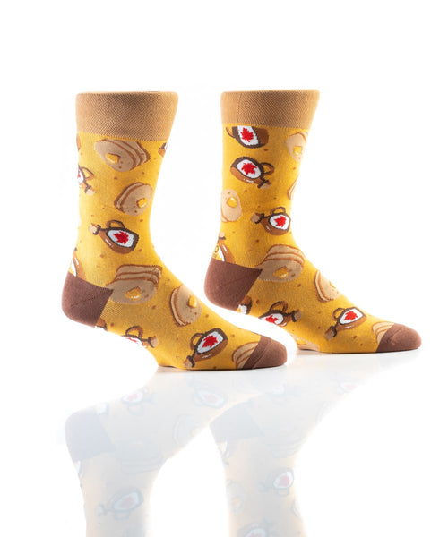 Yo Sox Men's Pancakes Socks