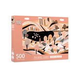 Badge Bomb A Bird's Eye View 500 Piece Puzzle