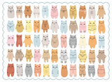 Badge Bomb Paper Bears 500 Piece Puzzle