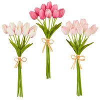 Real Touch Tulip Bundle Pink