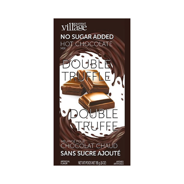 No Sugar Added Double Truffle Hot Chocolate