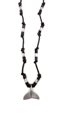 Anju Aadi Men's Whale Tail Necklace