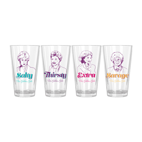 Golden Girls Pint Glass Set