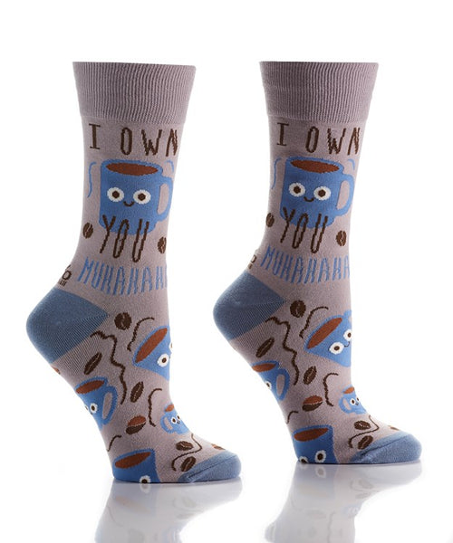 Yo Sox Women's Coffee Boss Socks