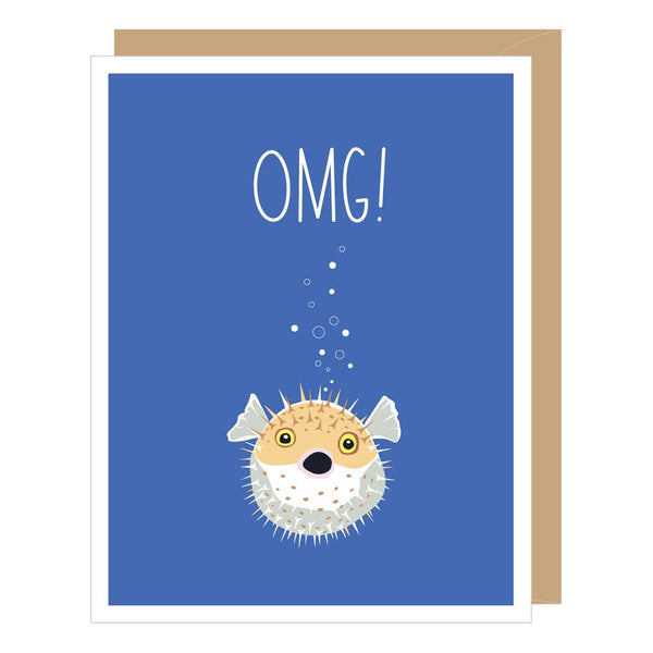 Blowfish Birthday Card