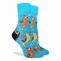 Good Luck Sock Women's Fun Llama Socks