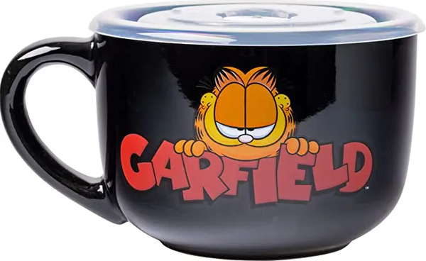 Garfield Soup Mug w/Lid