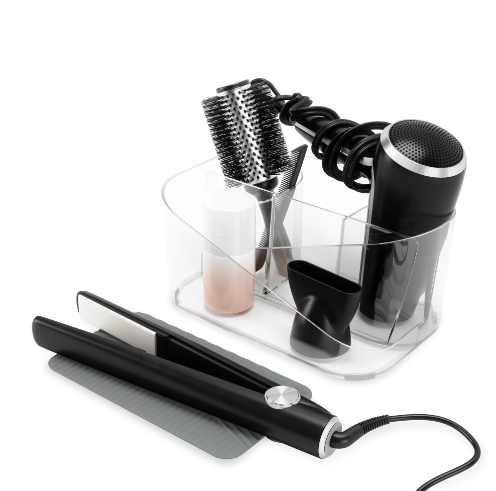 Glam Hair Tool Organizer Clear