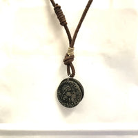 Anju Aadi Men's Vintage Coin Necklace