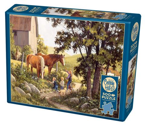 Summer Horses 500 Piece Puzzle