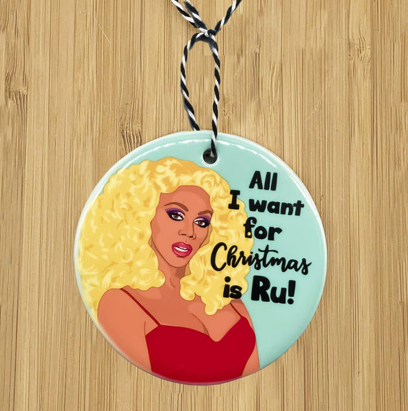 All I Want For Christmas Ornament