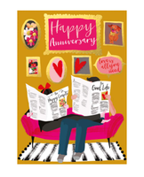 Anniversary Card SQ011