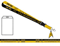 Star Trek Lanyard Yellow