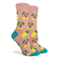 Good Luck Sock Women's Tropical Pineapple Socks