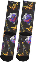 The Legend Of Zelda Sublimated Crew Socks